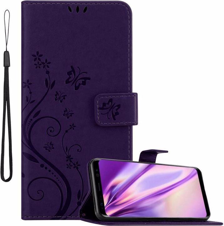 Actual product image Cadorabo Flower Book Cover (Samsung Galaxy S8+)