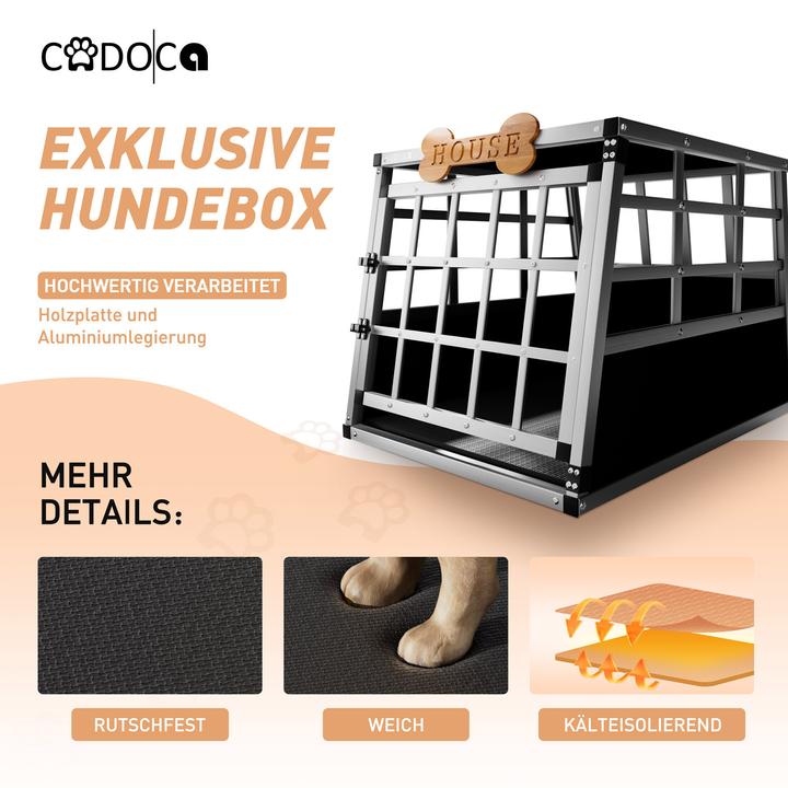 Actual product image Cadoca Dog kennel (Dog, Safety closure)