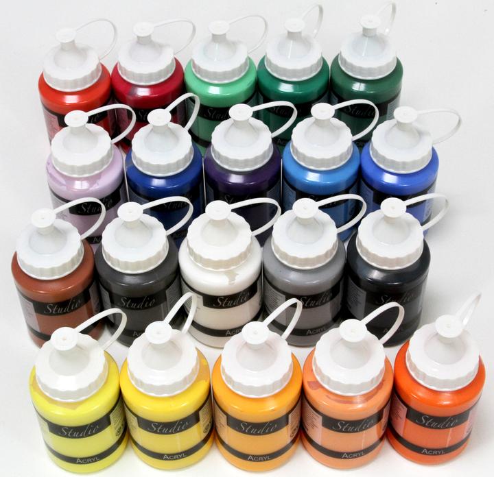 Immagine prodotto Magi-Wap Set 20x250ml di colori acrilici MAGI-Studio (Multicolore, 5000 ml)