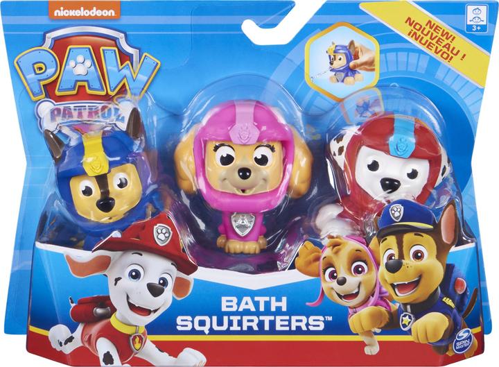 Produktbild Spin Master PAW Patrol Bath Squirters with Marshall, Chase and Skye
