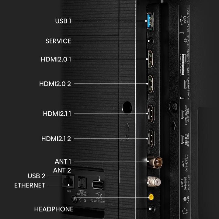 Produktbild Hisense TV 75U8KQ (75", LED, LCD, 4K, 2023)
