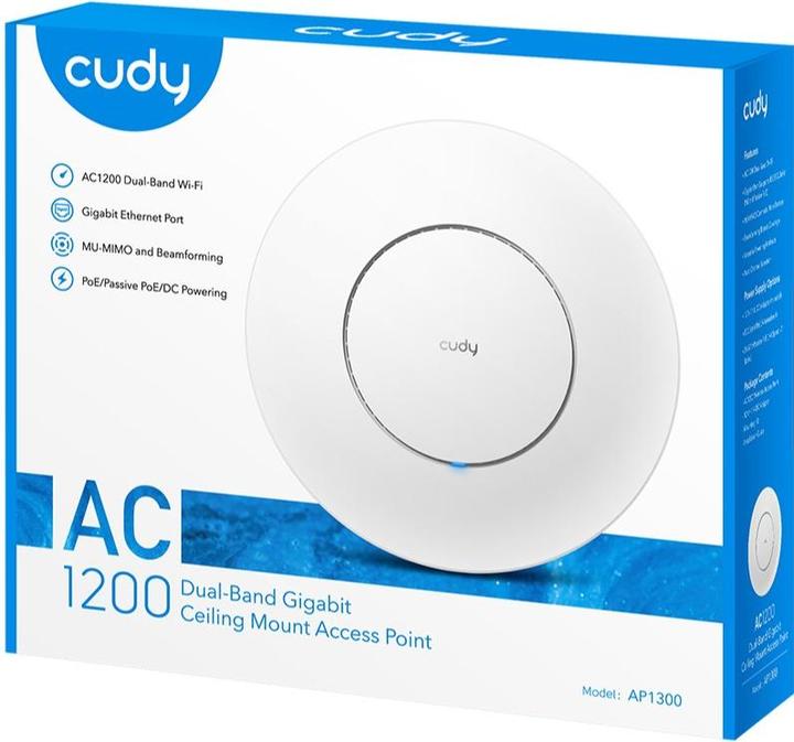 Actual product image Cudy AP1300 Gigabit AC1200 Access Point (867 Mbit/s)