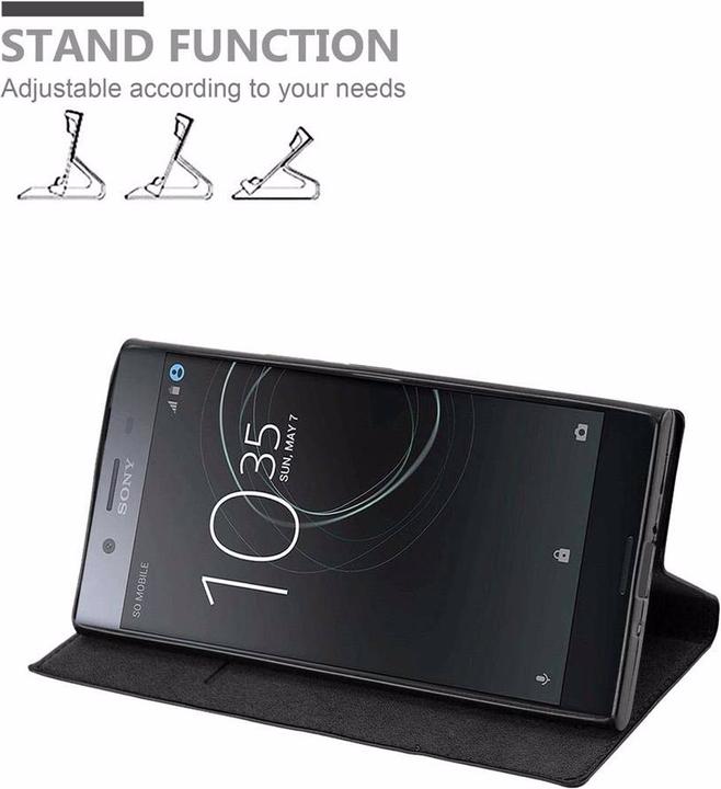 Productafbeelding Cadorabo Boek Onzichtbare Magneethoes (Sony Xperia XZ1 Compact)