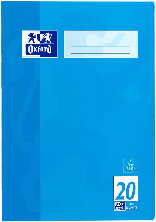 Actual product image Oxford Exercise book, A4, ruling 20 (A4, Plain)