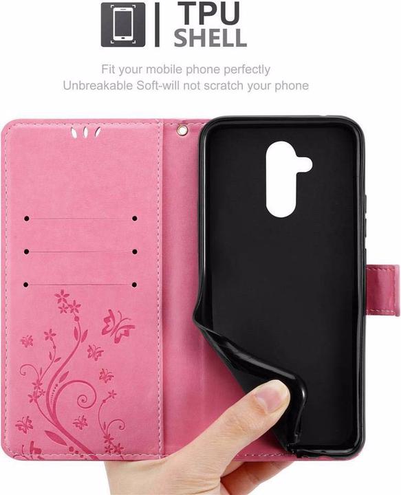 Actual product image Cadorabo Flower Book Cover (Mate 20 Lite)