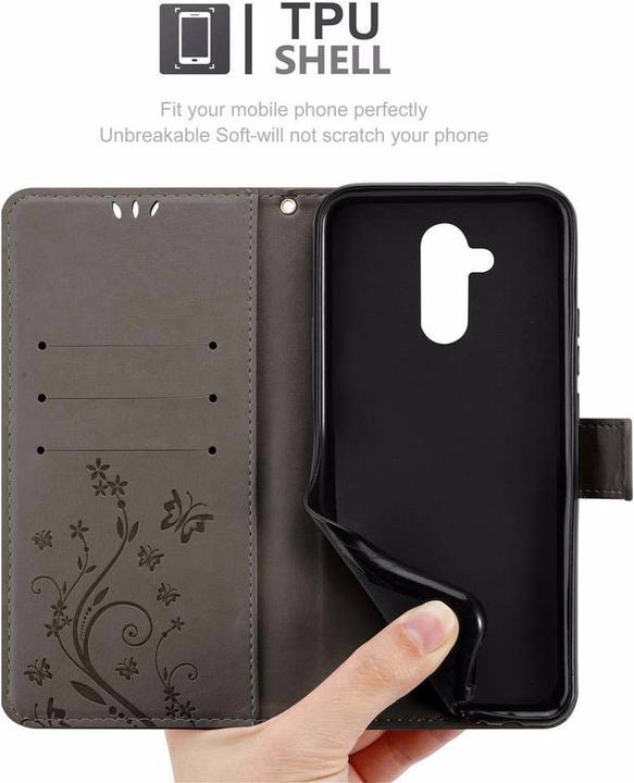 Productafbeelding Cadorabo Bloemen Boekomslag (Huawei Mate 20 Lite)
