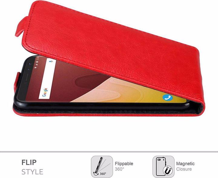 Productafbeelding Cadorabo Flip als onzichtbaar deksel (Wiko View Go)