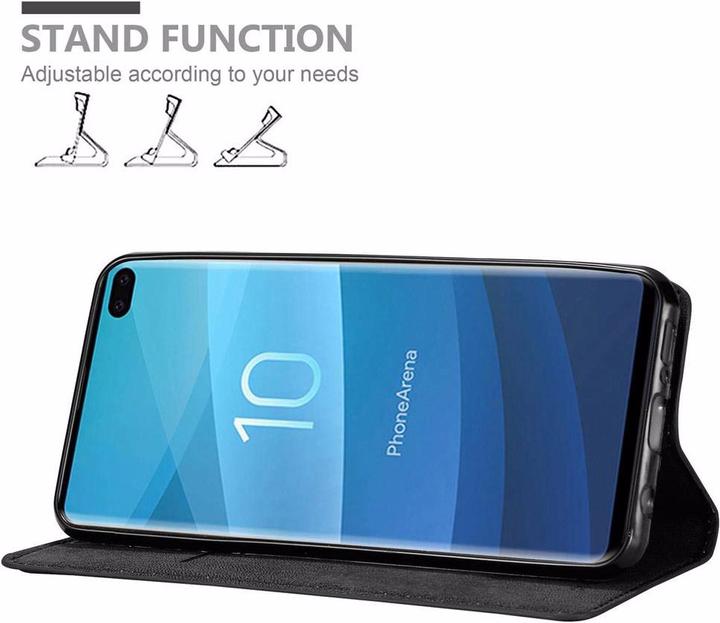 Productafbeelding Cadorabo Boek Onzichtbare Magneethoes (Samsung Galaxy S10+)
