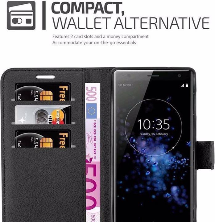 Produktbild Cadorabo Book mit Standfunktion Cover (Sony Xperia XZ2)