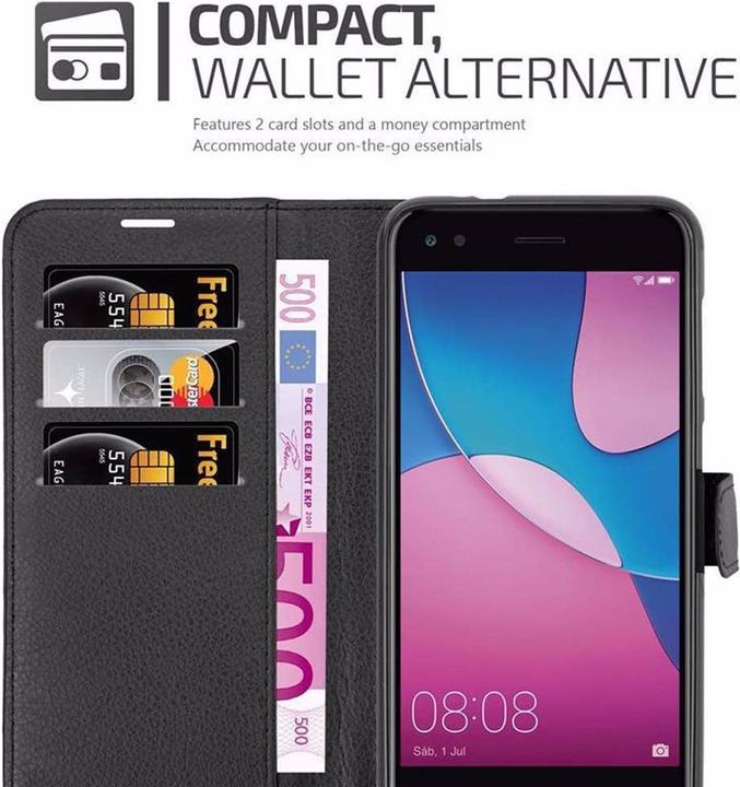 Productafbeelding Cadorabo Boek met kaft met standfunctie (Huawei Enjoy 7)