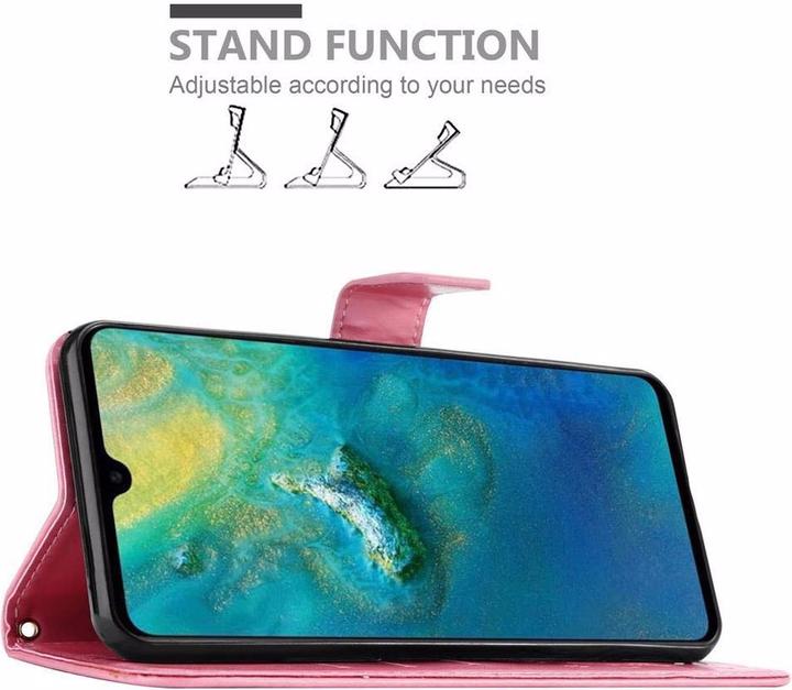 Actual product image Cadorabo Flower Book Cover (Mate 20)
