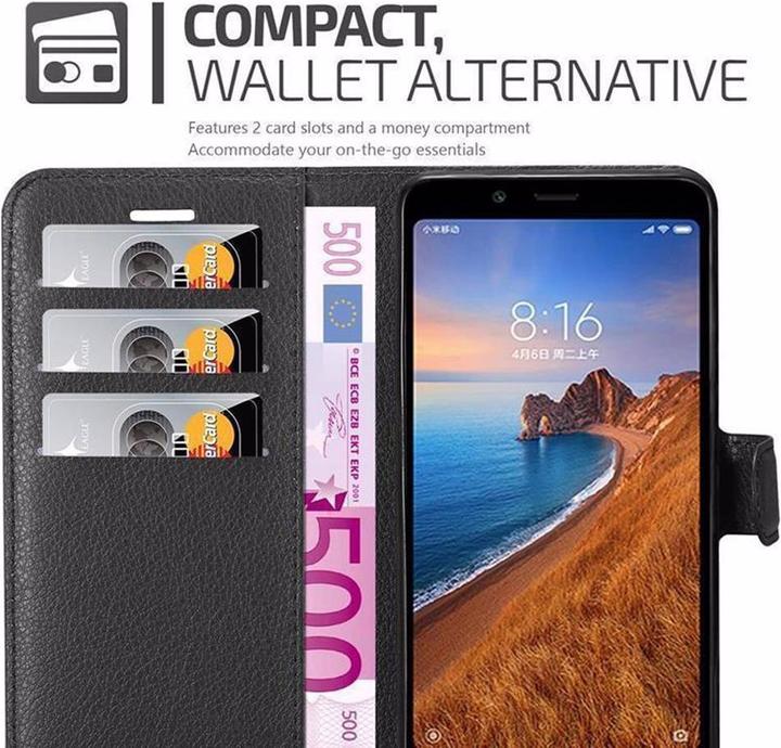 Produktbild Cadorabo Book mit Standfunktion Cover (Xiaomi Redmi 7A)
