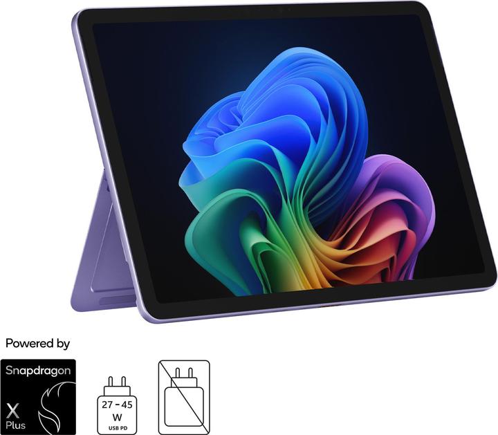 Produktbild Microsoft Surface Pro – Copilot+ PC - 12" (Netzteil separat erhältlich) (12", Snapdragon X Plus X1P-42-100, 16 GB, 512 GB, Ohne Tastaturlayout)
