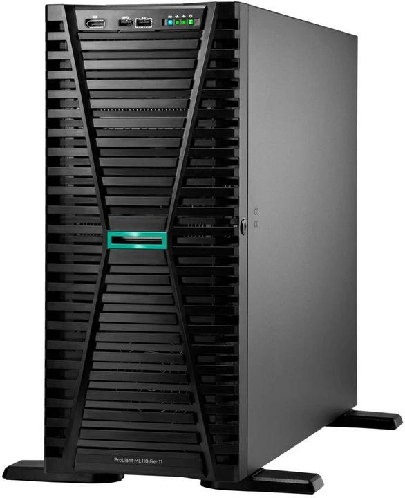 HPE ProLiant ML110 Gen11 Tower Xeon-S 4510 12-Core 2.4GHz 2x32GB-R 8xSFF Hot Plug 2x480GB SSD MR408i (Intel Xeon Silver 4510, 64 GB, Tower Server)