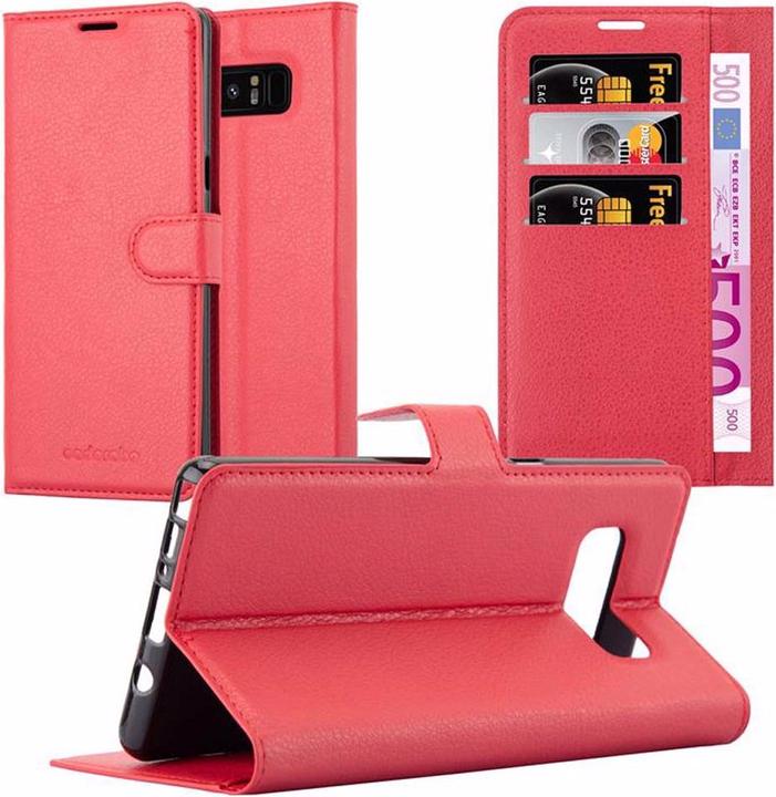 Actual product image Cadorabo Book with stand function cover (Samsung Galaxy Note 8)