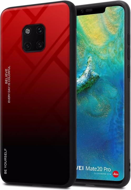 Produktbild Cadorabo TPU 2 Farben Glas Cover (Huawei Mate 20 Pro)
