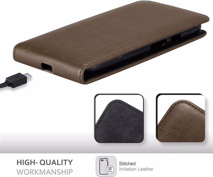 Produktbild Cadorabo Flip wie Invisible Cover (Motorola Moto G4 Play)