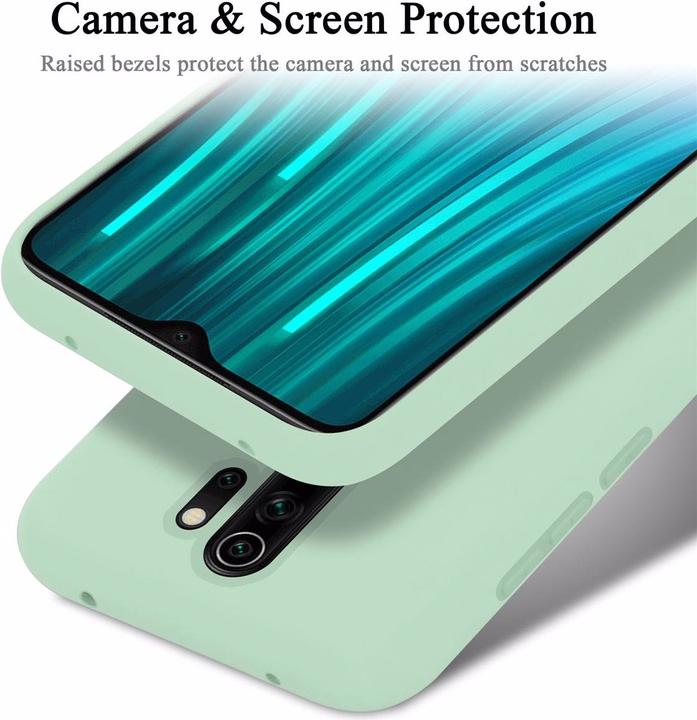 Image du produit Cadorabo TPU Liquid Silicone Case Cover (Xiaomi Redmi Note 8 Pro)