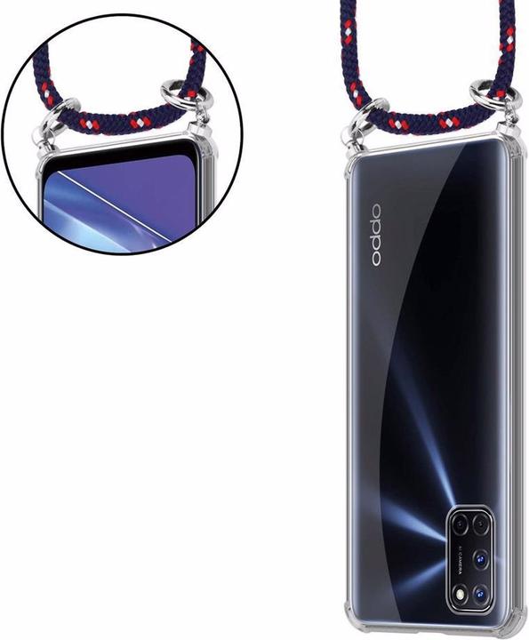 Produktbild Cadorabo TPU Handy Kette SILBER Cover