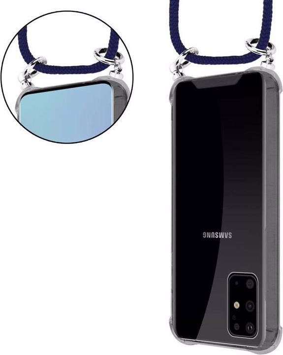 Produktbild Cadorabo TPU Handy Kette SILBER Cover