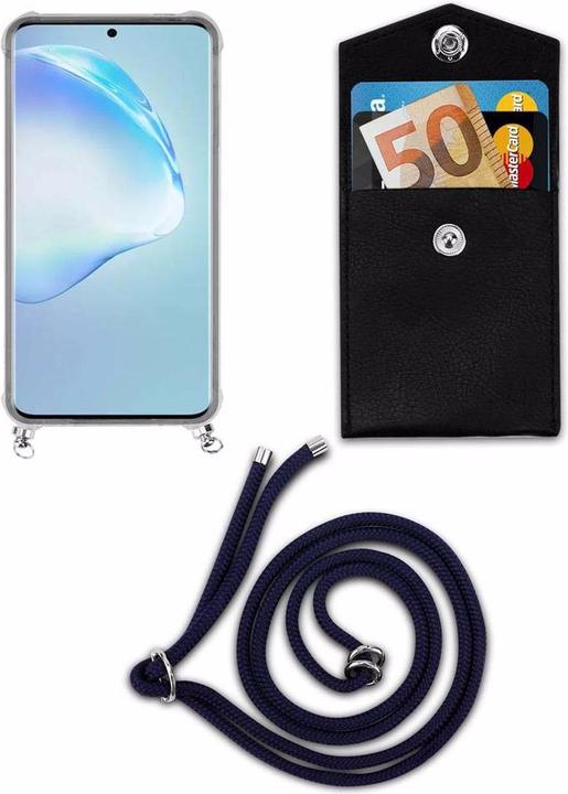 Produktbild Cadorabo TPU Handy Kette SILBER Cover