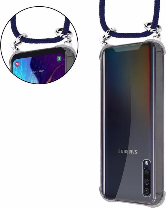 Produktbild Cadorabo TPU Handy Kette SILBER Cover
