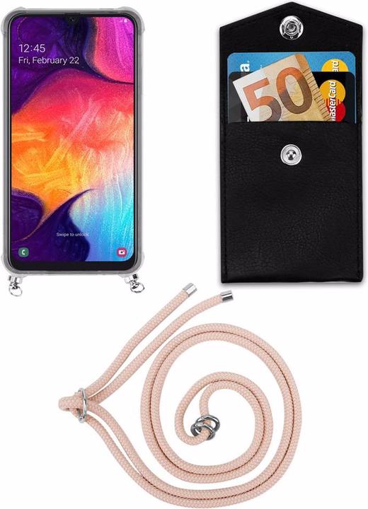 Produktbild Cadorabo TPU Handy Kette SILBER Cover