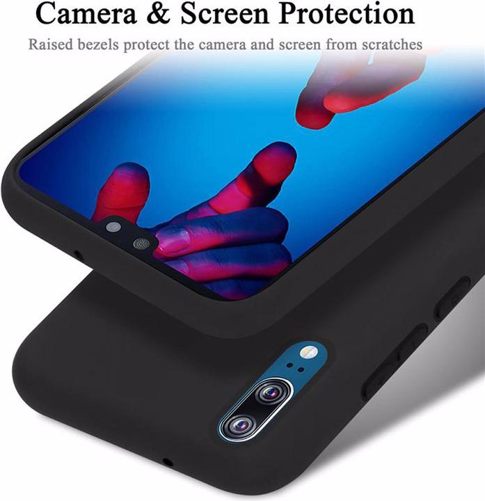 Actual product image Cadorabo TPU Liquid Silicone Case Cover (Cubot P20)