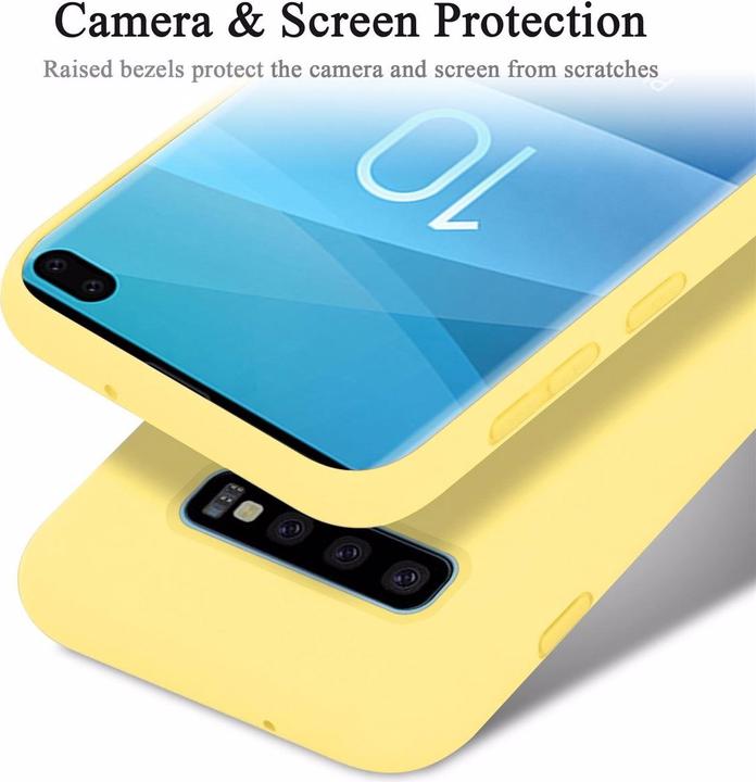 Immagine prodotto Cadorabo Copertura della cassa del silicone liquido TPU (Samsung Galaxy S10+)