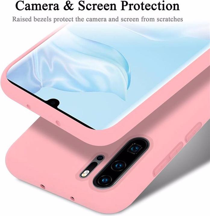 Actual product image Cadorabo TPU Liquid Silicone Case Cover (Huawei P30 Pro)