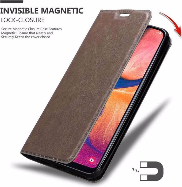 Produktbild Cadorabo Book Invisible Magnet Cover (Samsung Galaxy A10e)