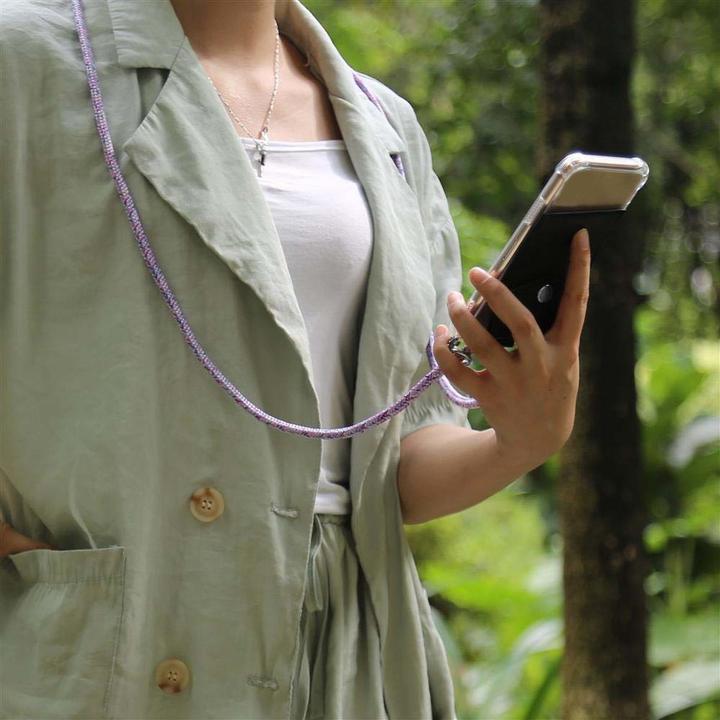 Produktbild Cadorabo TPU Handy Kette SILBER Cover
