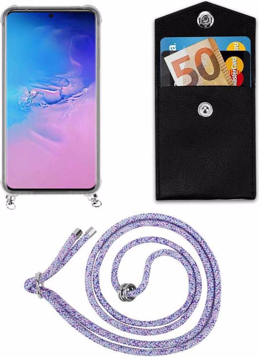Produktbild Cadorabo TPU Handy Kette SILBER Cover