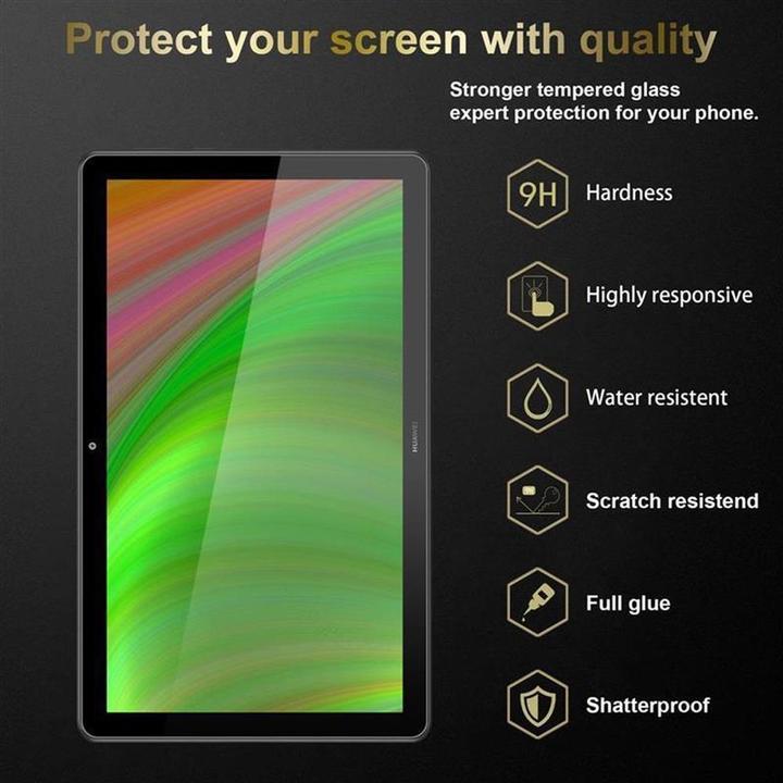 Actual product image Cadorabo Display protection glass (1 Piece, MediaPad T5 10)