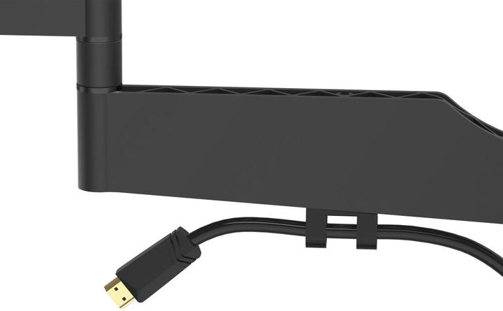 Actual product image Hama FULLMOTION TV wall mount, 400x400, 165 cm (65"), extra long arm, slim (Wall, 65", 50 kg)