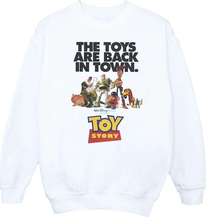Actual product image Disney Womens/Ladies Toy Story Movie Poster Sweatshirt (XL)