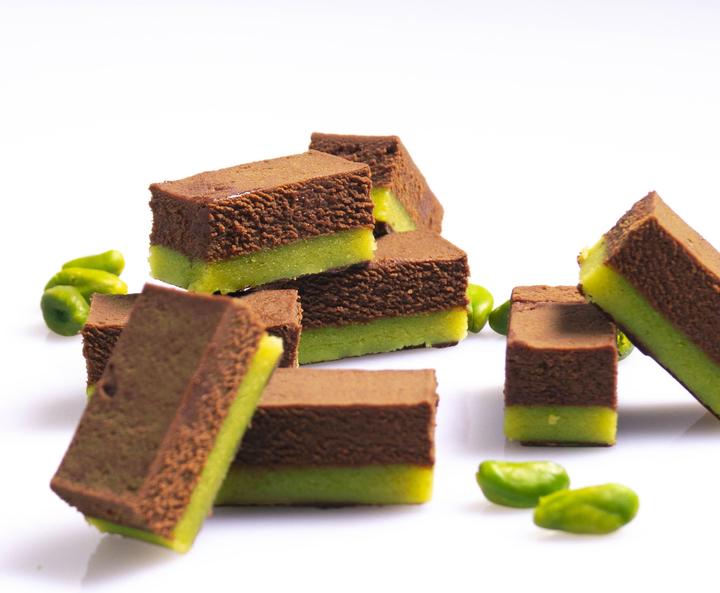 Actual product image miniSchoggi Pistachio Marzipan (250 g)