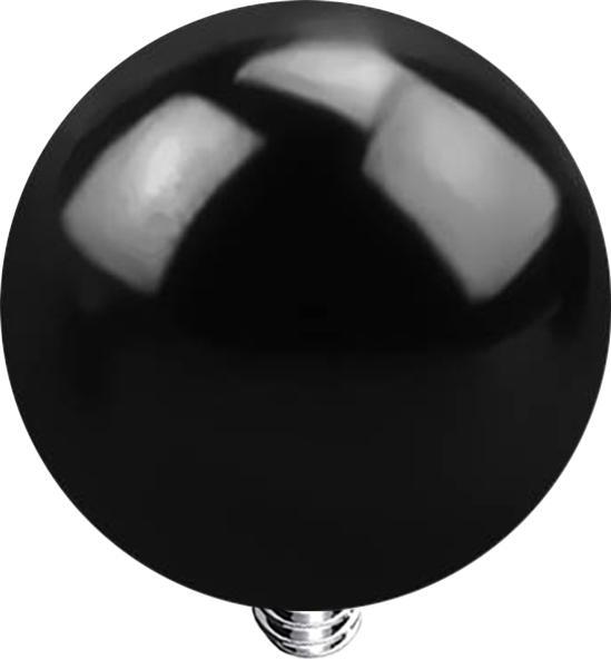 Image du produit Star Piercing Dermal Anchor Boule noire (sans laiton, Titane G23)