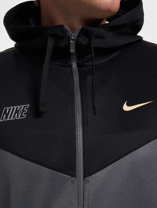 Produktbild Nike M Nsw Repeat Sw Pk Fz Hoody,Ir Iron Grey/Black/Sesame M (M)