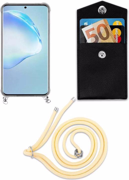 Produktbild Cadorabo TPU Handy Kette SILBER Cover