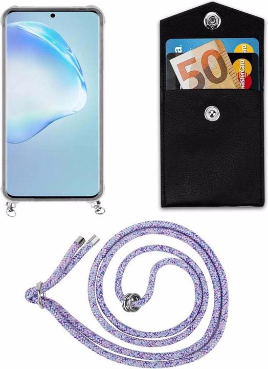 Produktbild Cadorabo TPU Handy Kette SILBER Cover