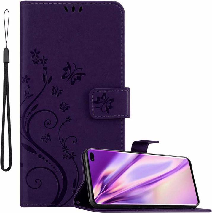 Floral violet foncé