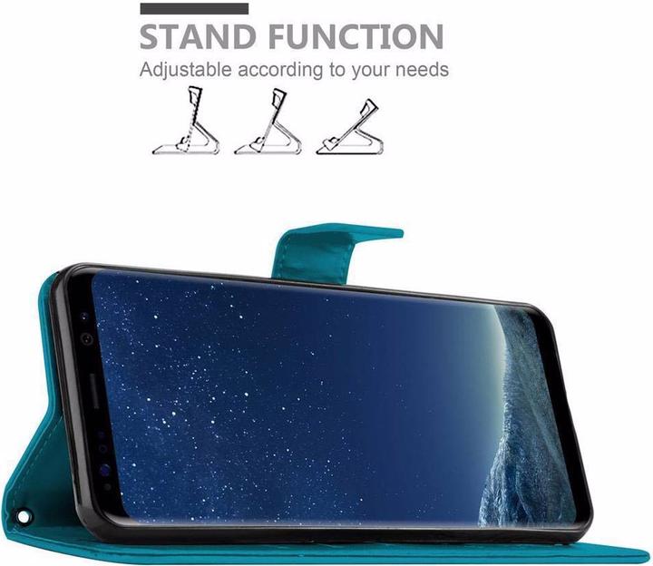 Image du produit Cadorabo Couverture du livre de fleurs (Samsung Galaxy S8)