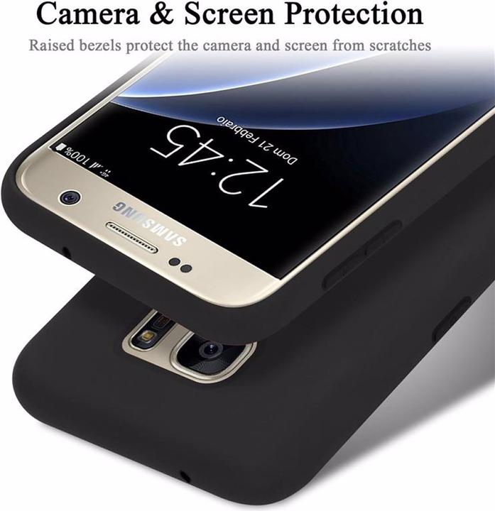 Actual product image Cadorabo TPU Liquid Silicone Case Cover (Samsung Galaxy S7)