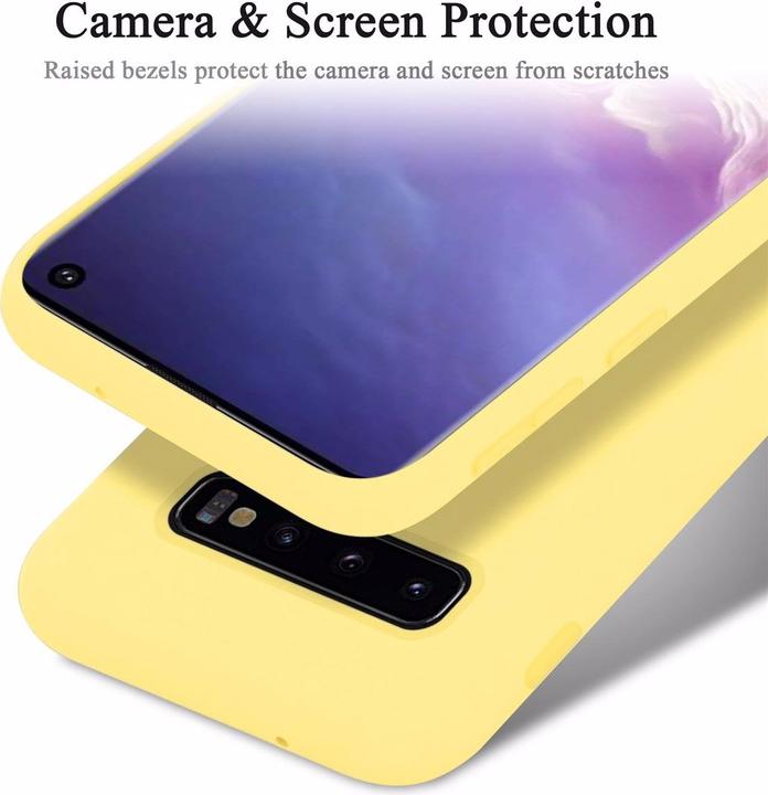 Immagine prodotto Cadorabo Copertura della cassa del silicone liquido TPU (Samsung Galaxy S10)