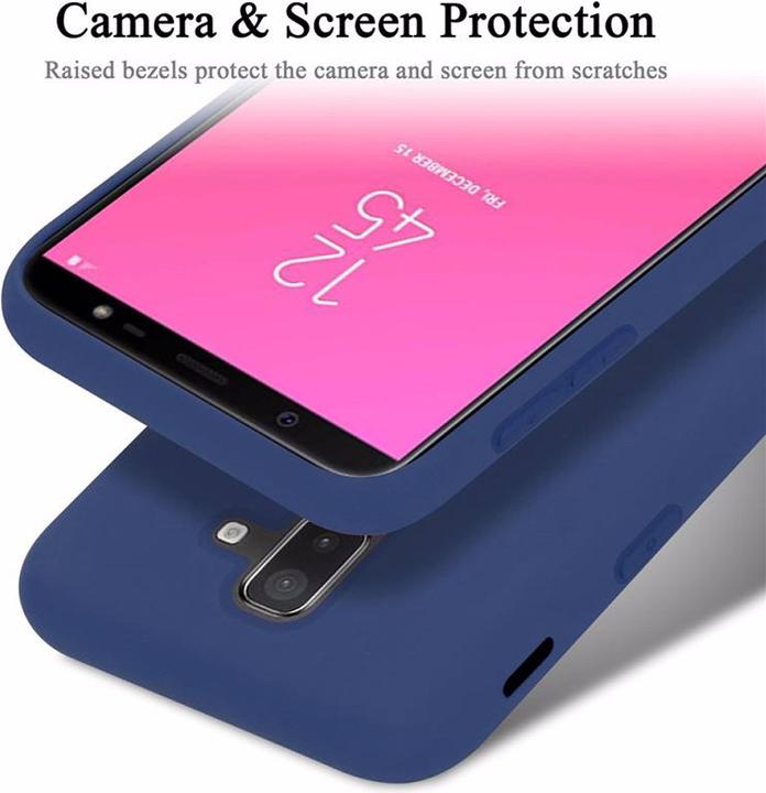 Immagine prodotto Cadorabo Copertura della cassa del silicone liquido TPU (Samsung Galaxy J8 (2018))