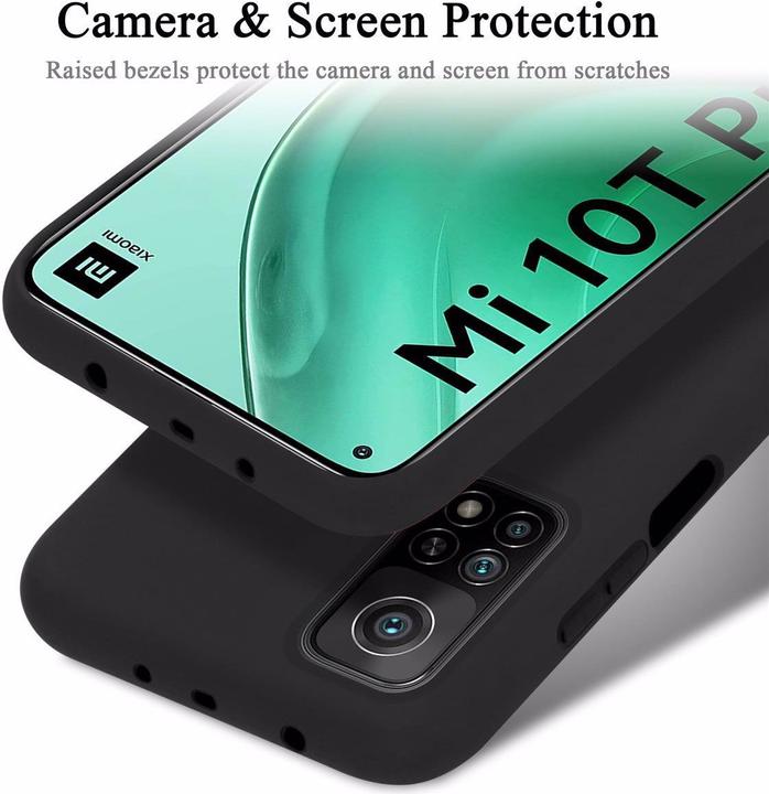 Immagine prodotto Cadorabo Copertura della cassa del silicone liquido TPU (Mi 10T Pro, Mi 10T)