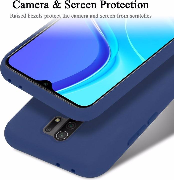 Immagine prodotto Cadorabo Copertura della cassa del silicone liquido TPU (Xiaomi Redmi 9)