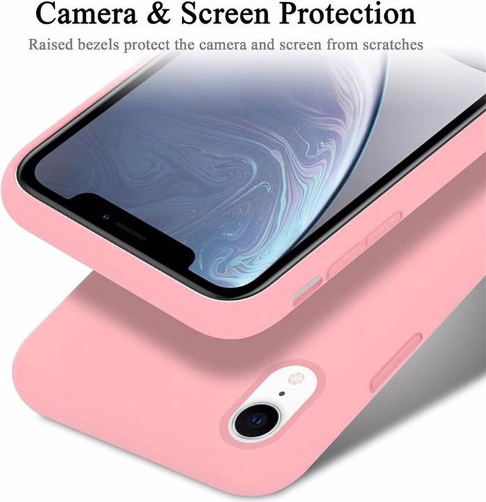 Immagine prodotto Cadorabo Copertura della cassa del silicone liquido TPU (Apple iPhone XR)