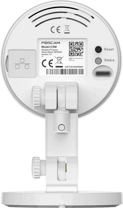 Actual product image Foscam Camera IP C5M 5 MPIX 3K USB-C BIAŁA (3072 x 1728 pixels)